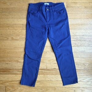 Kenzie Blue Capri Pants